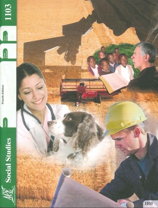 World Geography (Pace 1103) from Accelerated Christian Education ACE