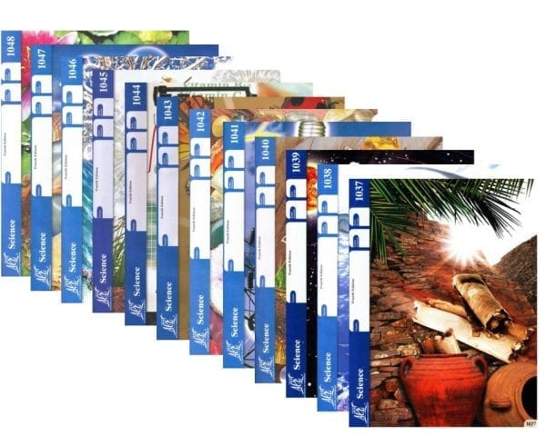 4th Grade Science Complete Set by Accelerated Christian Education ACE