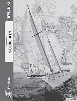 7th Grade English Key 1079-1081, 4th Edition from ACE School of Tomorrow