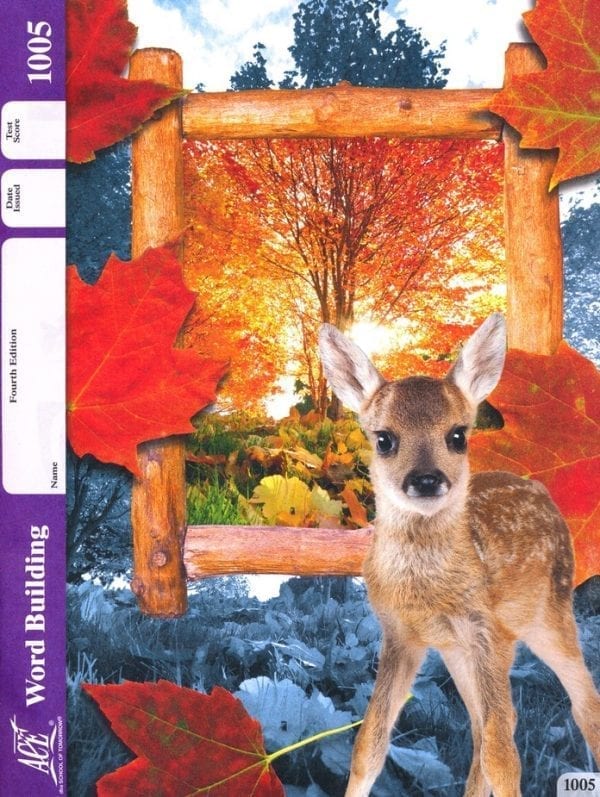 1st Grade Word Building Pace 1005 by Accelerated Christian Education ACE