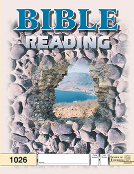 3rd Grade Bible Reading Pace 1026 by Accelerated Christian Education ACE 2 of 12 Curriculum Express