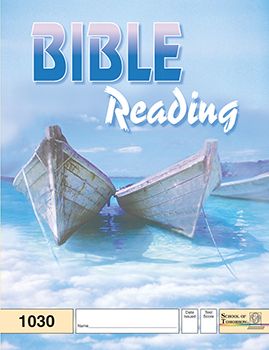 3rd Grade Bible Reading Pace 1030 by Accelerated Christian Education ACE 6 of 12 Curriculum Express