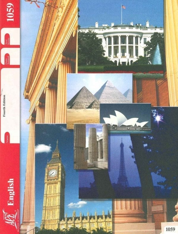 5th Grade English Pace 1059 by Accelerated Christian Education ACE 11 of 12 Curriculum Express