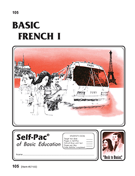 High School French I Pace 105 by Accelerated Christian Education ACE 9 of 12 Curriculum Express