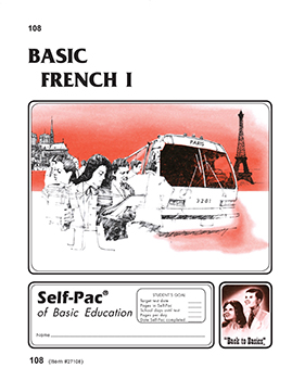 High School French I Pace 108 by Accelerated Christian Education ACE 12 of 12 Curriculum Express