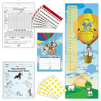 Kindergarten Student Kit from Accelerated Christian Education ACE Classroom Material Curriculum Express