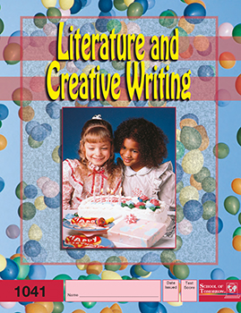 4th Grade Literature and Creative Writing Pace 1041 by Accelerated Christian Education ACE 5 of 12 Curriculum Express