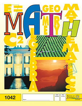 4th Grade Math Pace 1042 by Accelerated Christian Education ACE 6 of 12 Curriculum Express