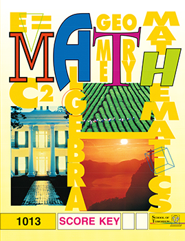 2nd Grade Math Answer Key 1013 by Accelerated Christian Education ACE 1 of 12 Curriculum Express