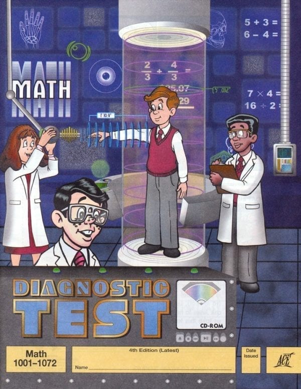1st-6th Grade Math Diagnostic Test by Accelerated Christian Education