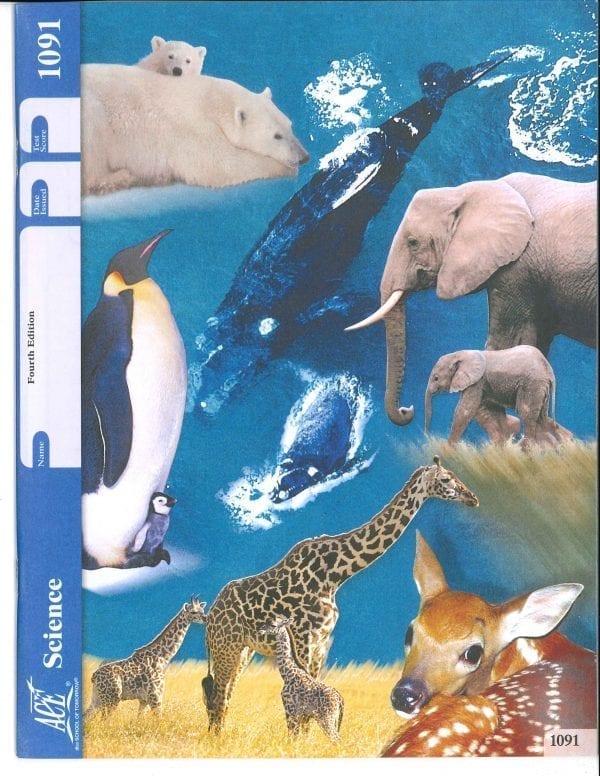 8th Grade Science (Pace 1091) from Accelerated Christian Education ACE