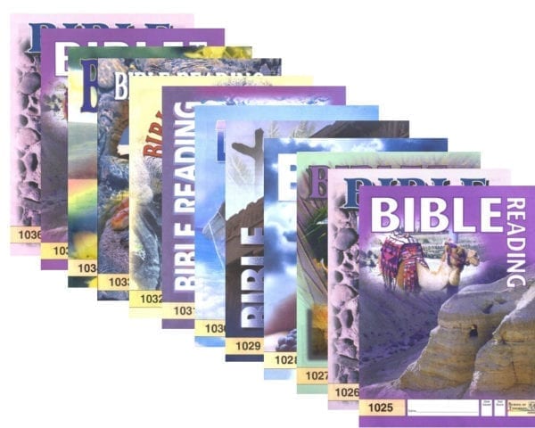 3rd Grade Bible Reading Pace Set by Accelerated Christian Education ACE Accelerated Christian Education ACE Curriculum Express