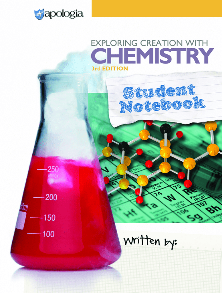 sale-apologia-exploring-creation-with-chemistry-notebook