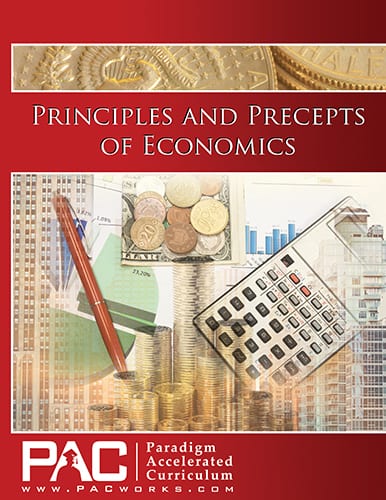 The Principles and Precepts of Economics Kit from Paradigm Accelerated Curriculum Full Course Curriculum Express