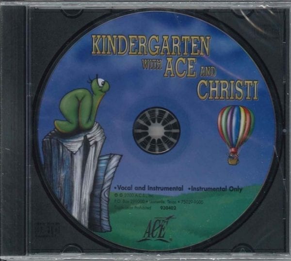 Kindergarten with Ace and Christi CD from Accelerated Christian Education ACE Accelerated Christian Education ACE Curriculum Express