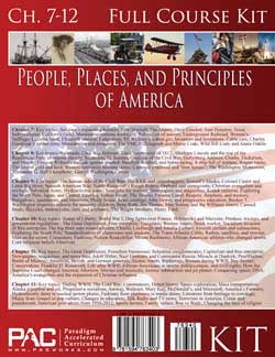 America’s Founding Fathers-Events & Documents Kit from Paradigm Grade 10 Curriculum Express