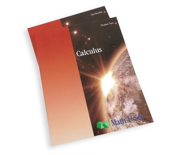 Calculus Student Pack from Math-U-See Grade 12 Curriculum Express