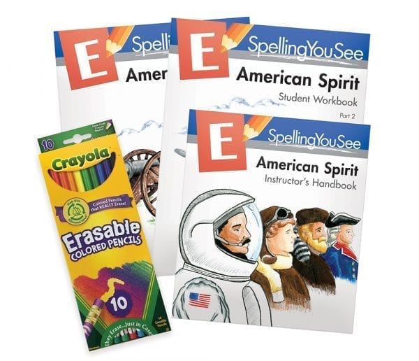 Level E: American Spirit Universal Pack from Spelling You See Spelling You See Curriculum Express