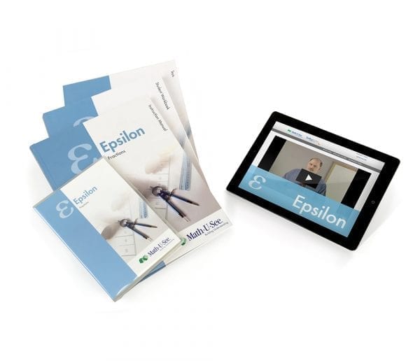 Epsilon Level Up Set from Math-U-See