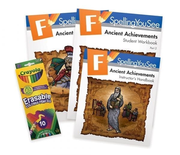 Level F: Ancient Achievements Universal Pack from Spelling You See Spelling You See Curriculum Express