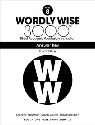 Wordly Wise 3000 (4th Edition) Grade 8 Key English Curriculum Express