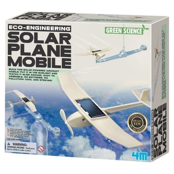 Solar Plane Mobile Kit from 4M