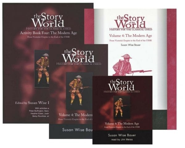Story of the World Volume IV: The Modern Age Complete Set Grade 1 Curriculum Express