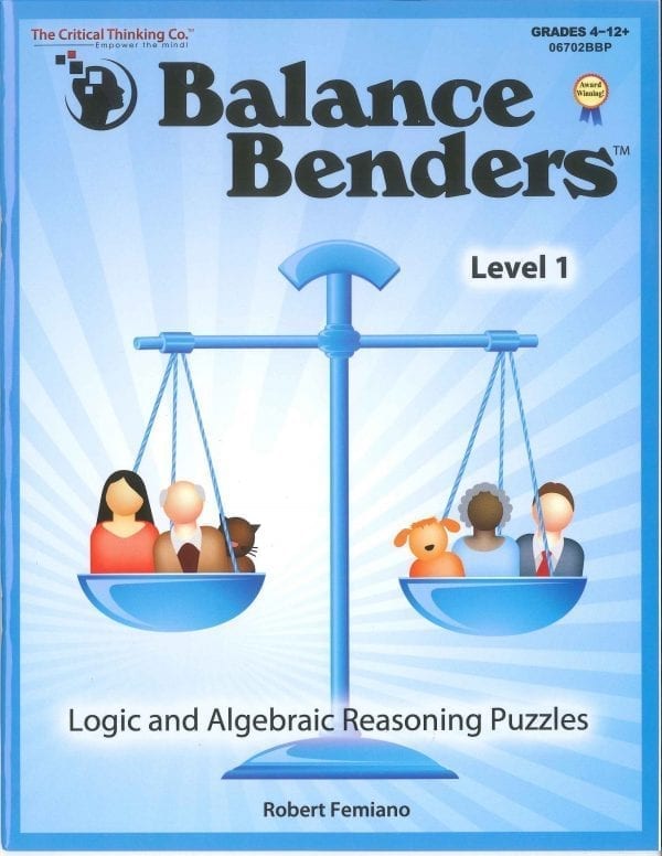 Balance Benders™ Level 1 from The Critical Thinking Company Critical Thinking Company Curriculum Express