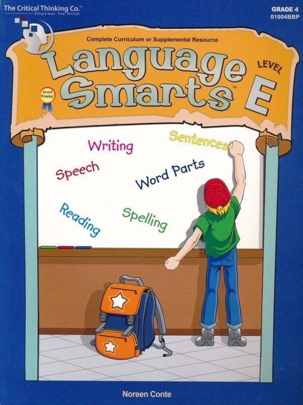 Language Smarts Level E from The Critical Thinking Company Workbook Curriculum Express
