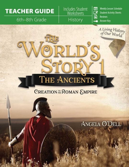 The World’s Story 1: The Ancients Teacher Guide from Master Books Grade 6 Curriculum Express