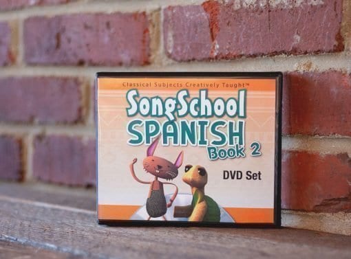 Song School Spanish 2 DVD Set by Classical Academic Press Classroom Material Curriculum Express