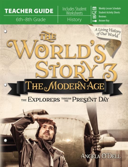 The World’s Story 3: The Modern Age Teacher Guide from Master Books Grade 6 Curriculum Express