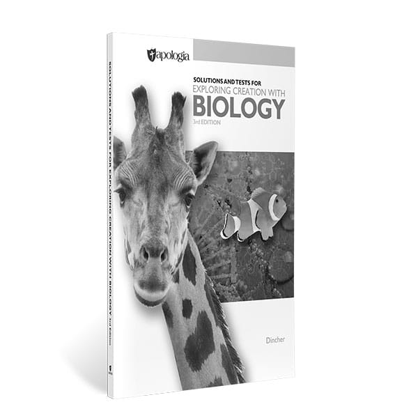 Biology 3rd Edition Solutions and Tests from Apologia Paper tests Curriculum Express