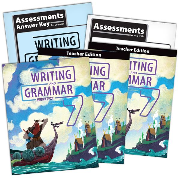 7th Grade Writing and Grammar Kit (4th Edition) from BJU Press Kit Curriculum Express