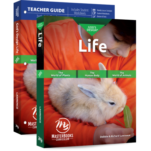 God’s Design for Life Set from Master Books Answers in Genesis Curriculum Express