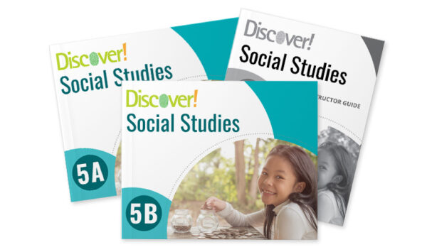 *Discover! Social Studies 5th Grade Set Paperback Curriculum Express
