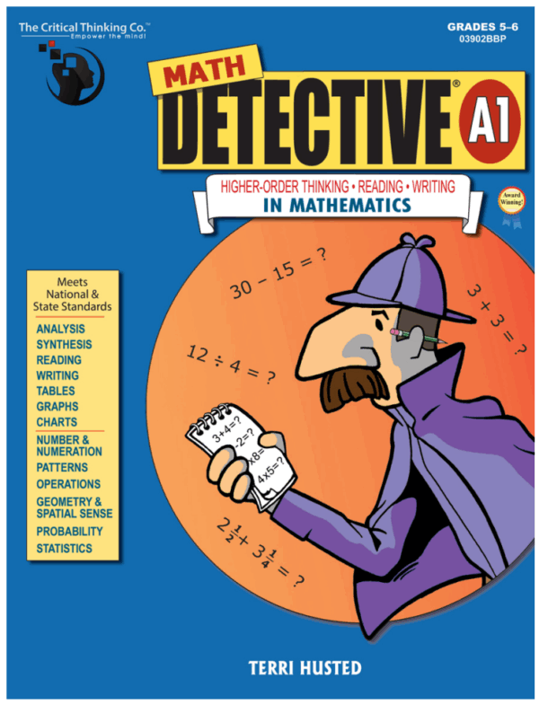 Math Detective A1 from The Critical Thinking Company