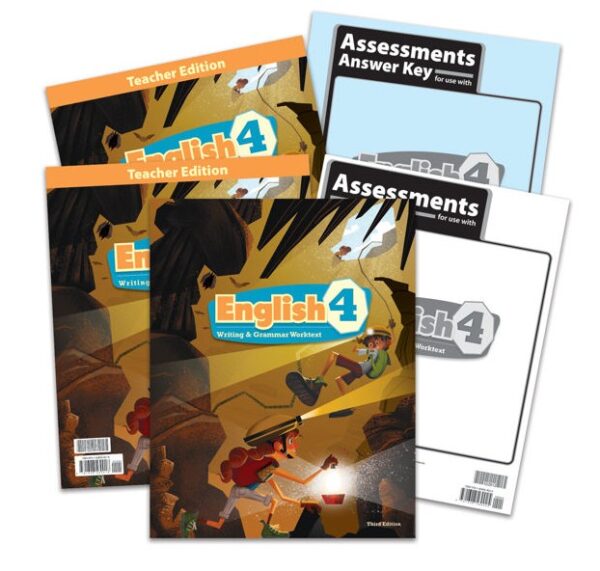 4th Grade English Textbook Kit, 3rd Edition from BJU Press