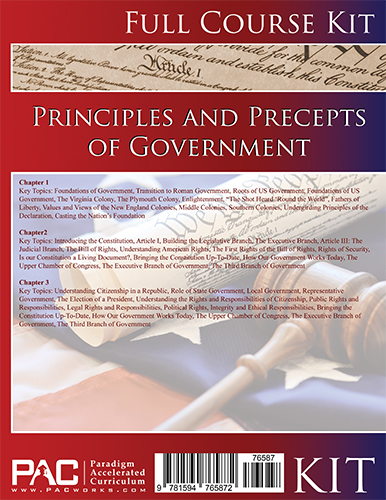 The Principles and Precepts of Government from Paradigm Grade 10 Curriculum Express
