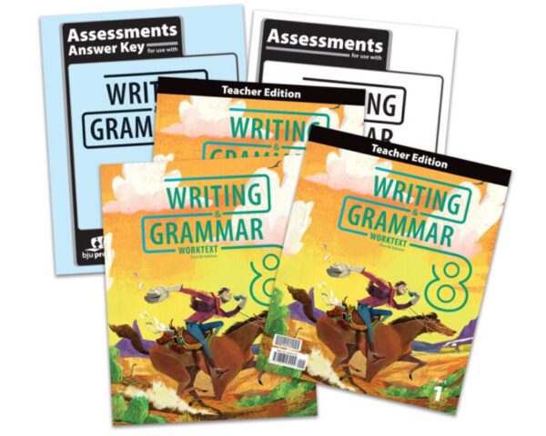 8th Grade Writing and Grammar Textbook Kit, 4th Edition from BJU Press