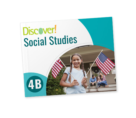 Discover! Social Studies Grade 4B: Student Worktext Paperback Curriculum Express