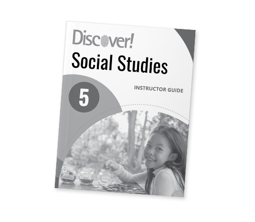 Discover! Social Studies Grade 5: Instructor Guide Paperback Curriculum Express