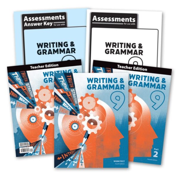 9th Grade Writing and Grammar Textbook Kit, 4th Edition from BJU Press