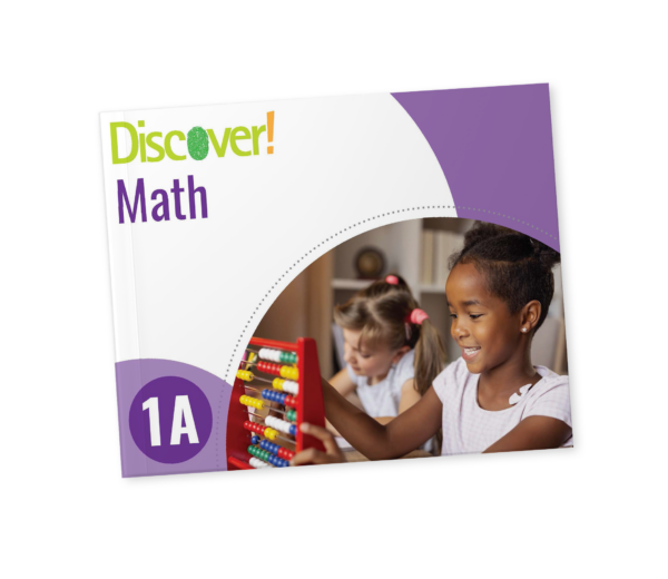 Discover! Math Grade 1A: Student Worktext Workbook Curriculum Express