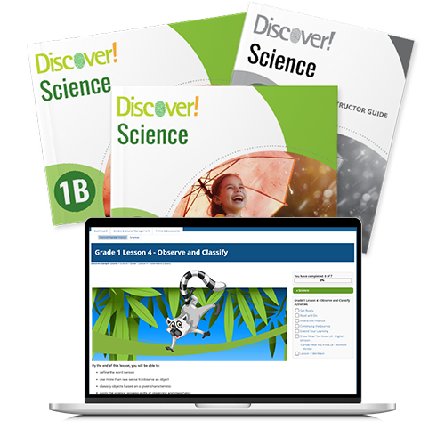 *Discover! Science 1st Grade Blended Set Blended Curriculum Express