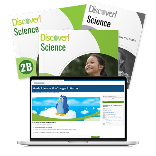 *Discover! Science 2nd Grade Blended Set Blended Curriculum Express