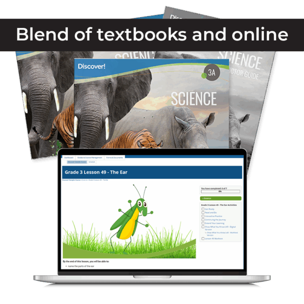 Discover! Science 3rd Grade Blended Set