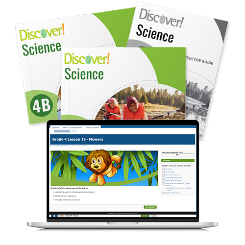 *Discover! Science 4th Grade Blended Set Blended Curriculum Express