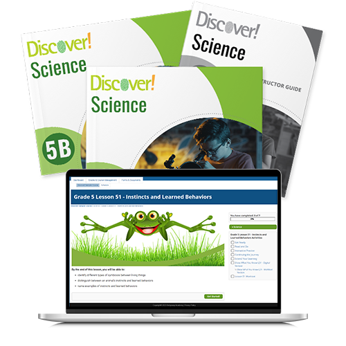 *Discover! Science 5th Grade Blended Set Blended Curriculum Express
