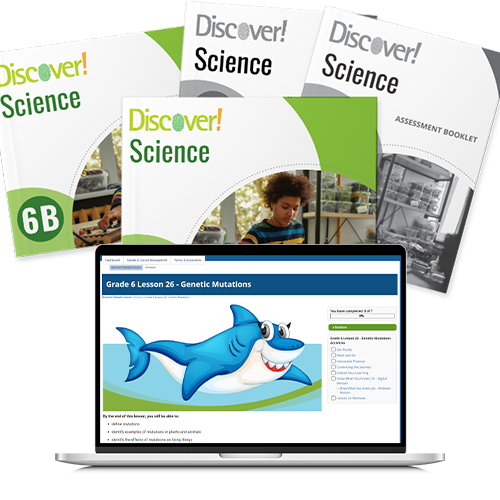 *Discover! Science 6th Grade Blended Set Blended Curriculum Express